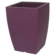 Vaso quadrado colorido - Ameixa